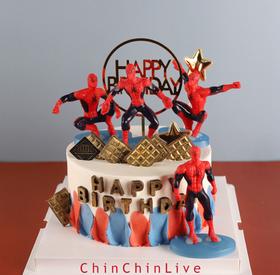 蜘蛛侠蛋糕