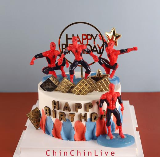 蜘蛛侠蛋糕 商品图0