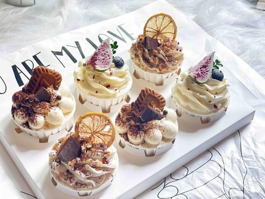 新派口味组合cupcake甜蜜下午茶，口感和颜值缺一不可的杯子蛋糕。 商品图12