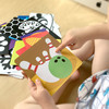 黑白卡片早教宝宝视觉激发闪卡新生0-3个月1岁宝宝彩色玩具 商品缩略图3