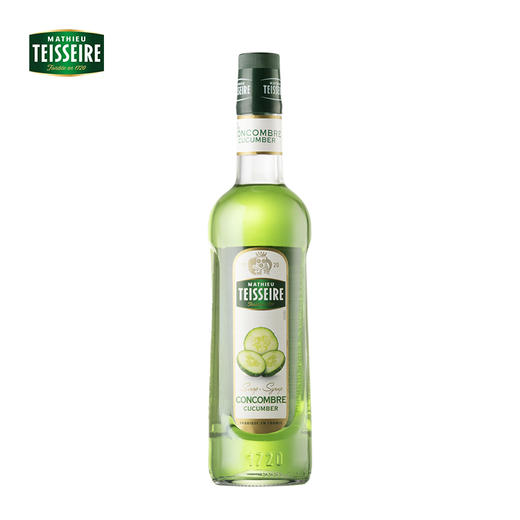 【Teisseire糖浆】帝斯乐 黄瓜风味700ML/瓶  咖啡果酱 奶茶店酒吧调酒 商品图2