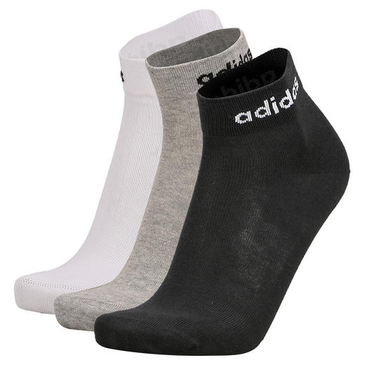 ADIDAS/阿迪达斯 NC ANKLE 3PP休闲训练运动袜3双装GE6179GE6179 商品图1