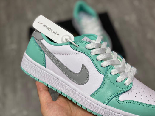 夏日特惠💰430 Air Jordan1 LoW OG NeutralGrey 低帮AJ1薄荷绿灰色CZ0790-100 商品图4