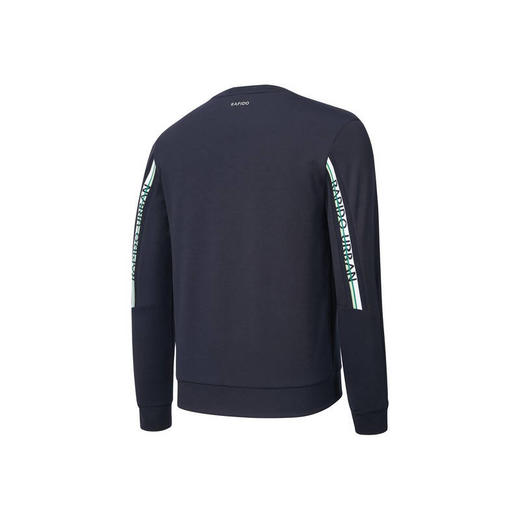 RAPIDO雳霹道2021秋季男士弹性撞色圆领套头长袖卫衣CN1741L365 商品图1