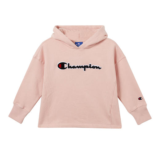 Champion/冠军卫衣男女童 logo棉质运动连帽套头衫现货 403755 商品图5