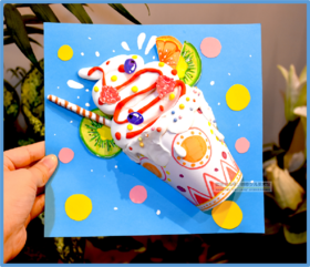 4-6岁综合创意《清凉夏日冰激凌》【自动发货：下单后，点击手机短信中收到的链接，即可获取文件下载的链接；如有任何问题，可添加客服微信hm33268获得帮助】