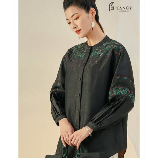 TANGY Collection/天意精品茛绸女士衬衣 商品图0