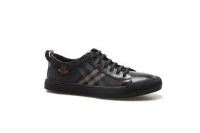 豪麟名鞋奥莱迪嘉男装牛皮革休闲鞋DJWTO12MX206黑色  原价1660元