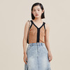 MIIDII/谜底21夏新品修身V领背心针织衫女单穿内搭打底212MZ1228 商品缩略图2