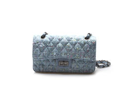 豪麟名鞋奥莱迪嘉女装羊皮革手袋TWPB12TW201蓝色  原价1660元