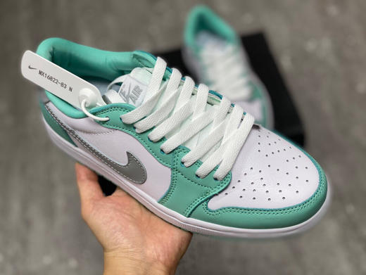 夏日特惠💰430 Air Jordan1 LoW OG NeutralGrey 低帮AJ1薄荷绿灰色CZ0790-100 商品图3