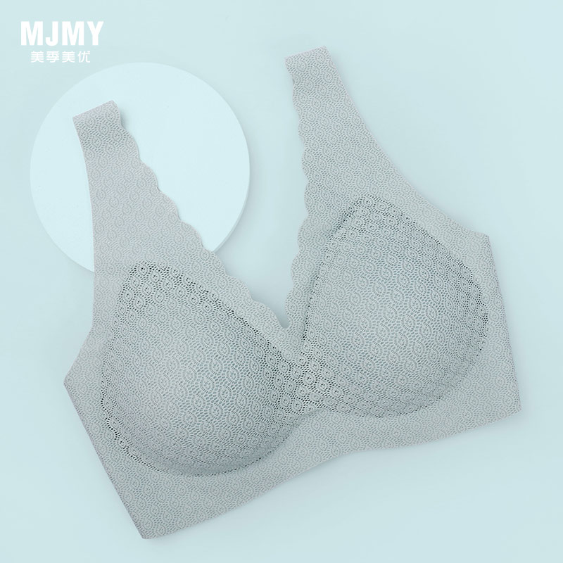 W150603美季美优透气蕾丝美背舒适文胸