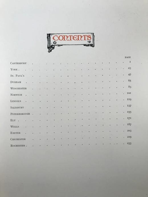 1906年 英格兰与威尔士教堂史（全2卷） 数百幅伦勃朗手绘与照片 漆布精装大16开 商品图4