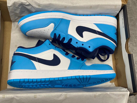 夏日特惠💰430 Air Jordan 1 Low 大学蓝553560 144 商品图8