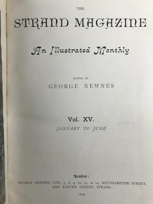 1898年 河滨杂志 数百幅插图 漆布精装18开 商品图2