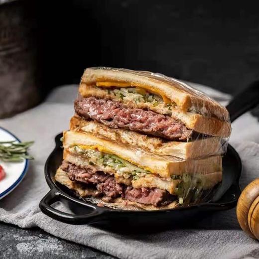 肥瘦比2:8的纯牛肉汉堡饼（非腌制）10片/袋 商品图8
