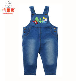 棉果果春秋季男童背带裤M112204218087