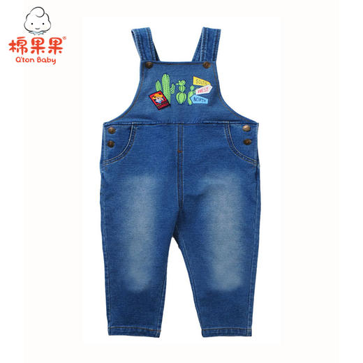 棉果果春秋季男童背带裤M112204218087 商品图0