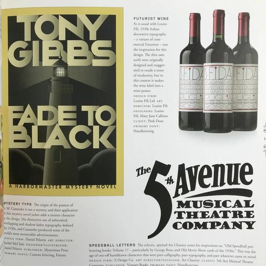 新复古式：数字时代经典字体图集 400幅彩色插图 精装16开 商品图10