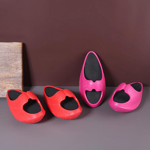 【明星同款】摇摇鞋瘦瘦鞋提臀摇摇鞋厚底拉筋拖鞋M仓 商品图0