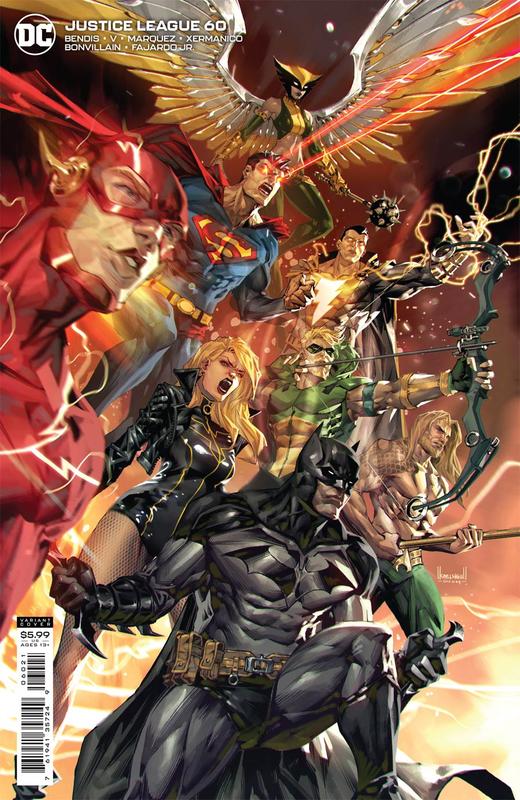 正义联盟 V4 主刊 Justice League V4 052-061（2018）变体  商品图3