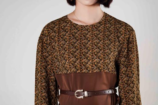  臣禾 圆领印花衬衫K213050177 商品图3