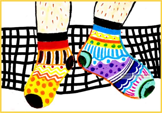 4-5岁装饰色彩《瞧，谁的袜子？》【自动发货：下单后，点击手机短信中收到的链接，即可获取文件下载的链接；如有任何问题，可添加客服微信hm33268获得帮助】
 商品图0