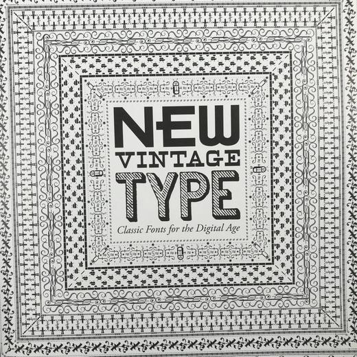 新复古式：数字时代经典字体图集 400幅彩色插图 精装16开 商品图3