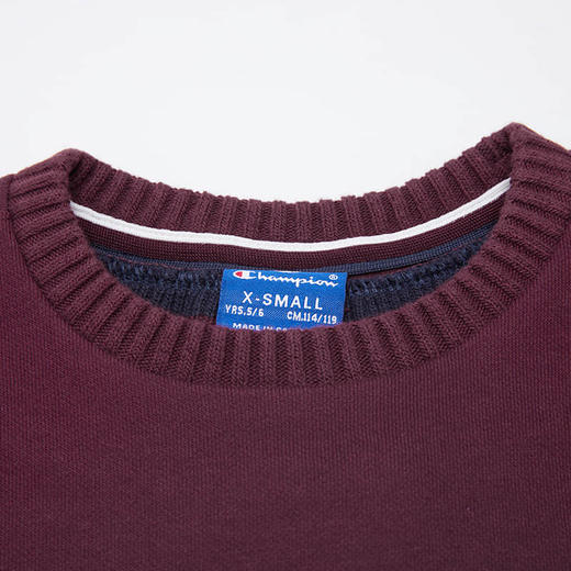 Champion/冠军卫衣童装春秋 运动针织套头衫儿童304999 商品图7