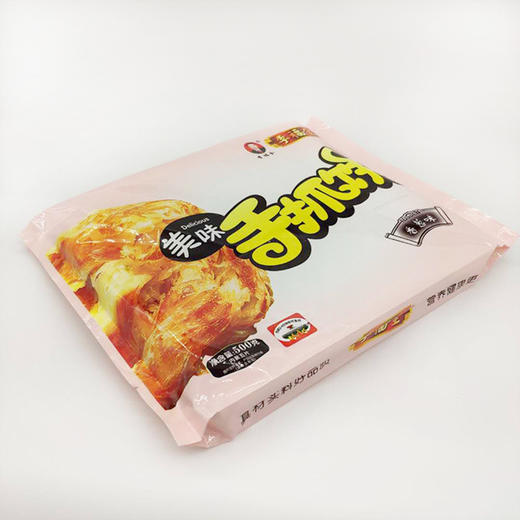 【7.5元/袋】李福全原味/葱香味手抓饼500g 商品图0