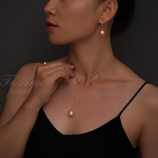 福禄系列【双福禄】海水珍珠项链 商品图1