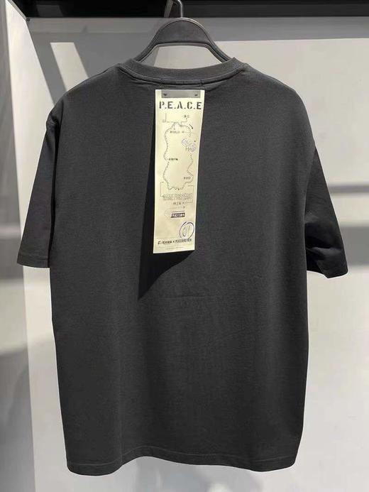 太平鸟21年夏季新品黑色T恤b2DAB2360 商品图2