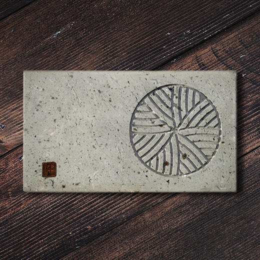 观徽丨砖属徽州 清代 老青砖壶承 四方/风痕 阴雕 两款可选 预计付款3天后发货 商品图2