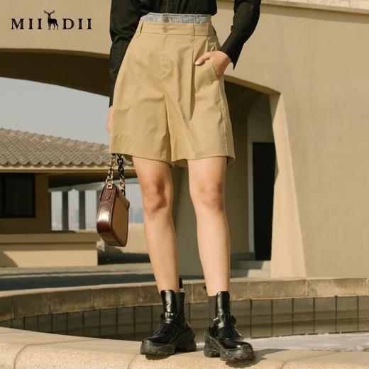 谜底2021秋季新款松身西中长裤213MK1611 商品图0