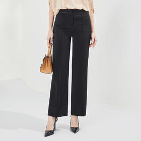 NF308斯尔丽瑟俪2021年春夏上新时尚修身版合体直筒裤