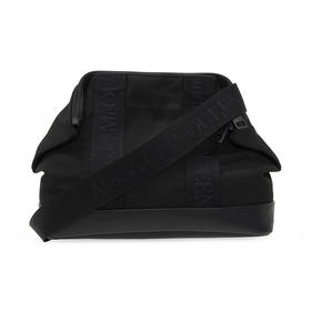 MCQ 麦昆 男女通用织物配皮单肩斜挎单肩包 黑色 646462 HUO1B 1000