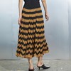 MIIDII/谜底21夏新品松紧腰波纹织花大摆针织半身裙212MZ1216 商品缩略图3
