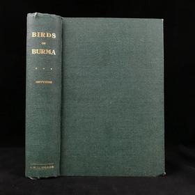 缅甸鸟类图鉴 30页彩色插图 漆布精装18开