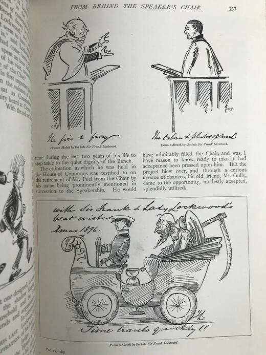 1898年 河滨杂志 数百幅插图 漆布精装18开 商品图7