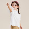 谜底童装21夏新款H型中款T恤针织纯棉亲肤打底花苞袖212KT1352 商品缩略图3