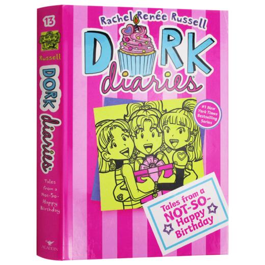 怪诞少女日记13 英文原版 Dork Diaries 13 女版小屁孩 朵拉日记 英文版儿童英语章节桥梁书 进口原版书籍 商品图3