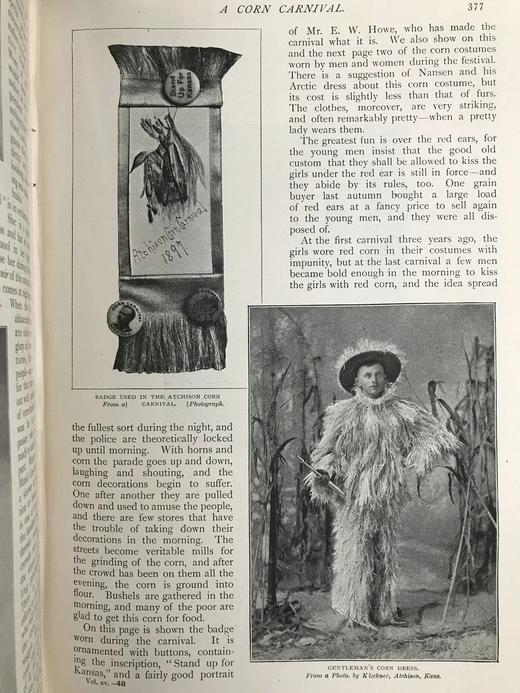 1898年 河滨杂志 数百幅插图 漆布精装18开 商品图3