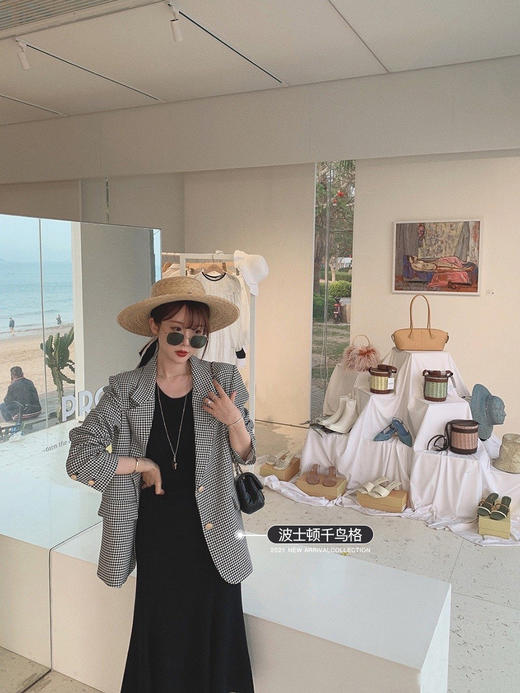 【金蘑菇菇 小金球西装】长短款！重塑直角肩，薄而有型的小版型 商品图1