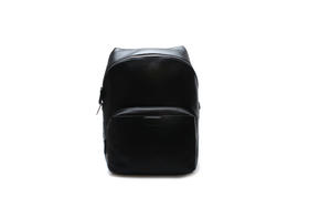 豪麟名鞋奥莱迪嘉男装牛皮革双肩背包TMPB12AN203黑色  原价2460元