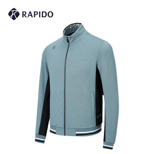 RAPIDO雳霹道2021秋季男士撞色拼接立领休闲夹克外套CN1776C36P 商品图0
