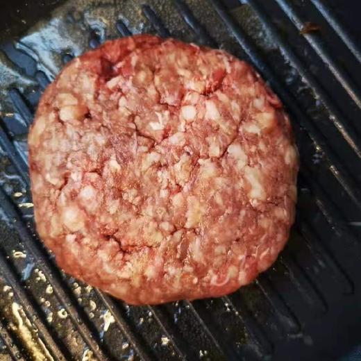 肥瘦比2:8的纯牛肉汉堡饼（非腌制）10片/袋 商品图5
