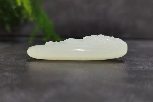 【御珠宫坊·传藏系列】羊脂白玉子料花鸟牌 商品图4