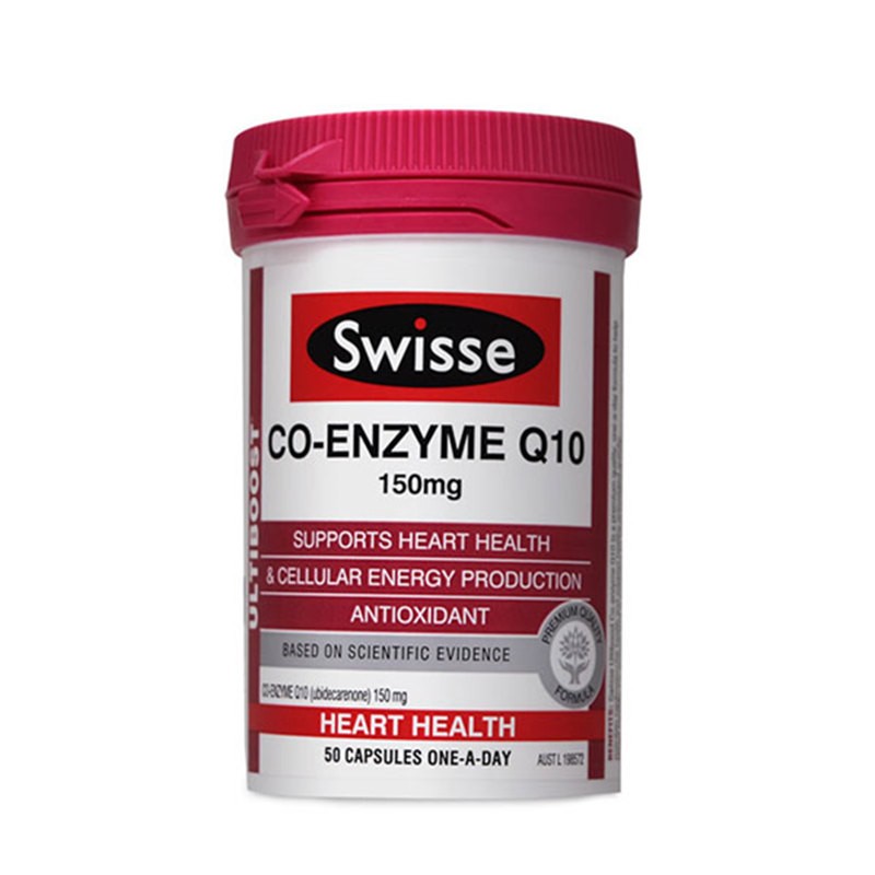 【香港直邮】SWISSE/斯维诗 Q10辅酶 50粒