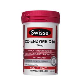 【香港直邮】SWISSE/斯维诗 Q10辅酶 50粒