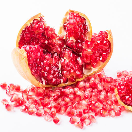 【一口爆汁】会理突尼斯软籽石榴   色泽艳丽 粒大多汁 商品图5
